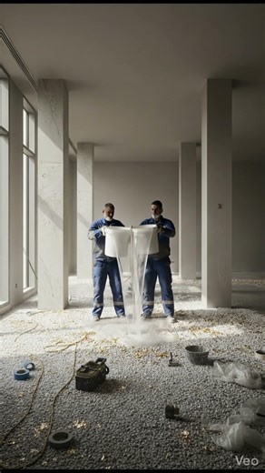 “$50,000 Luxury Resin Floor with Hidden LED Lights | Full Transformation Process”