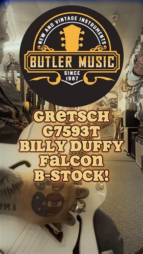 Gretsch G7593T Billy Duffy White Falcon - Gregg's Pick of the Day!