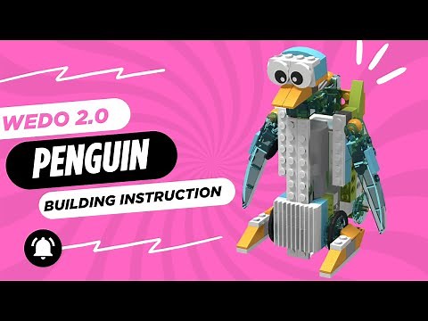 BUILDING INSTRUCTION WEDO 2.0 - PENGUIN #lego #wedo #stemplus #buildinginstructions