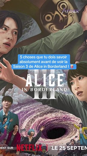 5 choses à savoir avant de voir Alice in Borderland Saison 3