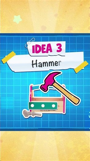 🔨✨ Which tool will do the job? Hammer, screwdriver or wrench?