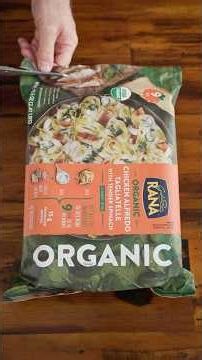 Trying Rana Organic Chicken Alfredo Tagliatelle from Costco #Costco #foodreview #Costcofinds #pasta