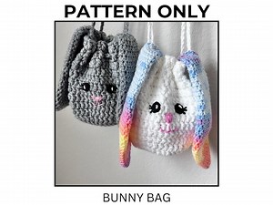 Bunny Bag Crochet Pattern / Easter Purse (PDF Pattern) - Etsy