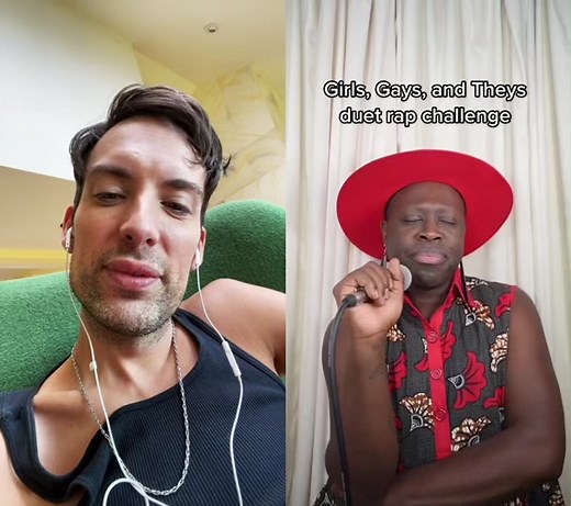 Bob the Drag Queen Duet Performance with Alaska on TikTok