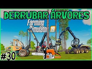 30 - Felling, Cutting Trees - Forestry - Farming Simulator 19