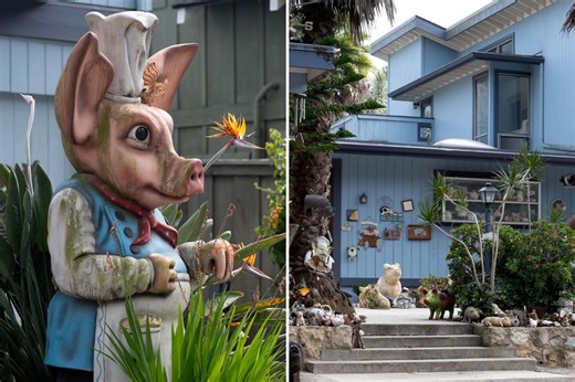 Billionaire neighbors go to war with iconic Montecito ‘Pig House’