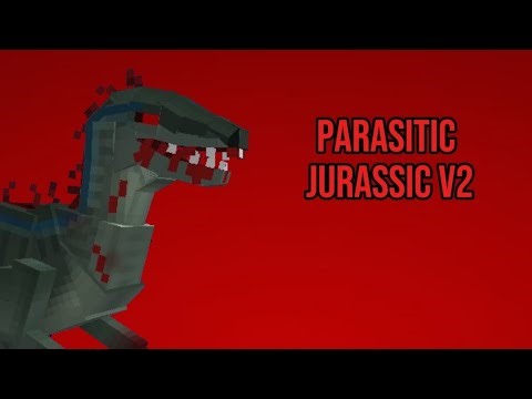PARASITIC JURASSIC V2 ADDON FOR MINECRAFT (MCPE)