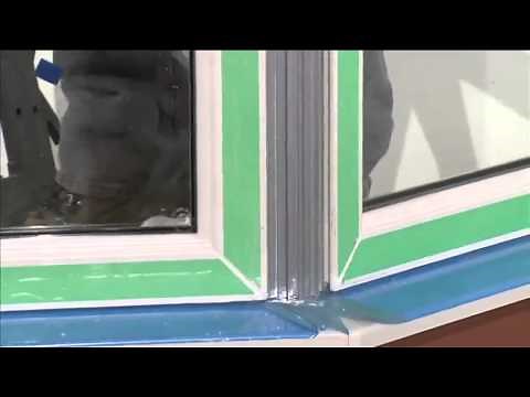 135 Degree Conservatory Corner Post Installation