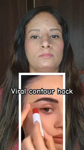 Shocking Results 😲 Testing Viral Contour Hack! #day80