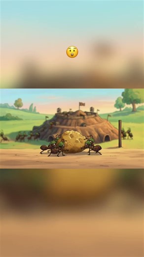 The hardworking ants🥹