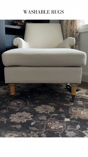 🫧WASHABLE RUGS🫧 You guys, I was an early @ruggable customer because we always needed washable rugs with our pets! When we moved to our new home, I knew I wanted to fill our high traffic areas with Ruggable rugs! What I didn’t know is how many amazing new patterns they had and designer collabs, plus, they now have thicker rug covers and rug pads to make them extra cushy on the feet! I waited a month to give my review, and I can honestly say after several spills and then washes in the machine, o