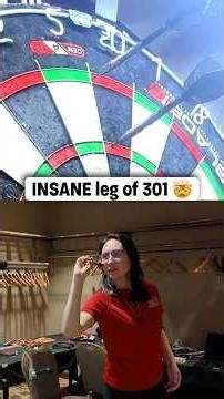 INSANE leg of 301🎯