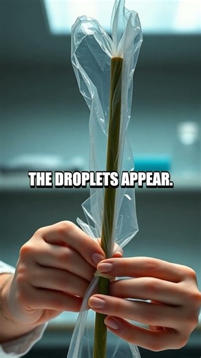 Transpiration in Action: A Simple Plant Water Wonder