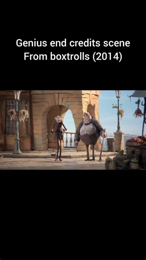End credits genius Boxtrolls (2014)