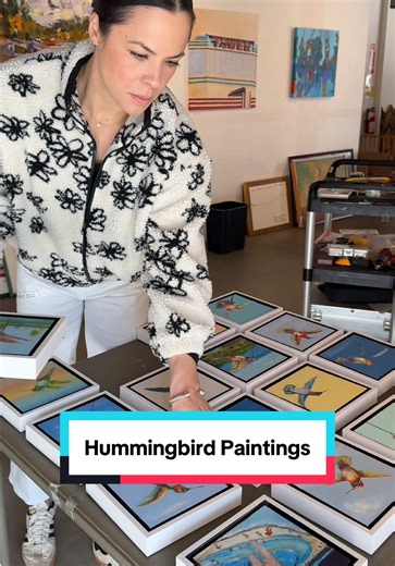 Charming Hummingbird Paintings for Your Home