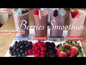 a healthy berries smoothies/blueberry/raspberry/blackberry/strawberry/Keto drink/favouritefoods