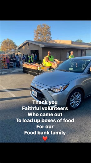 Thank you faithful volunteers Who came out today to load up boxes of food for our food bank family ❤️ | KidCare International