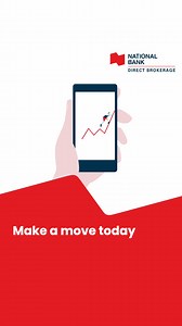 Get fully invested. Buy and sell stocks and ETFs with $0 commission. | National Bank | Facebook