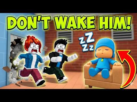Can We Escape SLEEPING POCOYO? (Roblox Obby)