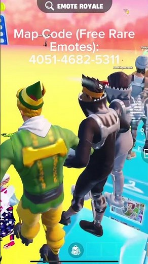 Free RARE Emote Map‼️🤩