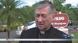 Cardinal Cupich tours hurricane damage in Puerto Rico