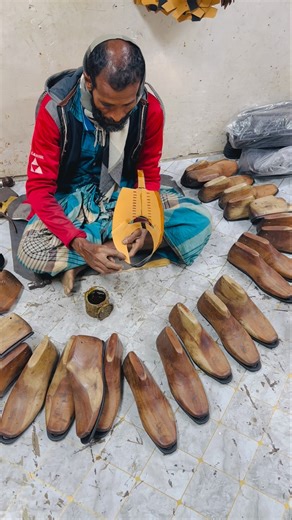 Quality handmade leather half-shoes