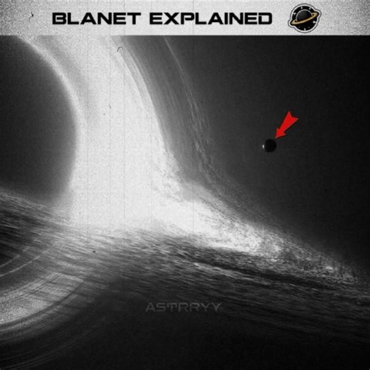 BLANET Explained 💀🤞 #space #facts #universe #blackhole #planet #shorts
