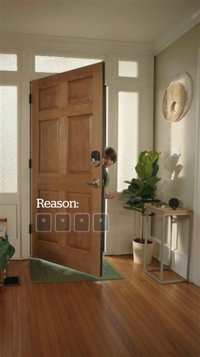 “Alexa, lock the door.” ✔️ Because peace of mind shouldn’t depend on remembering. With the Schlage Arrive Smart WiFi Deadbolt, built-in WiFi and smart home integration mean you can lock up hands-free - whether it’s after school, before bed, or mid-chaos. Learn more: https://heyor.ca/nuzhQv | Schlage Locks Canada
