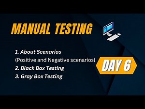 Manual Testing Day-6 Black Box Testing