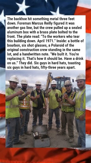 CONSTRUCTION CREW DIGS UP A TIME CAPSULE ADDRESSED TO THEM 🏗️📦😮