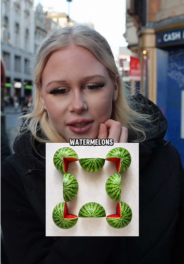 How many full watermelons are in this photo #puzzle #mystery #watermelon