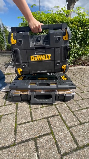 5.6K views · 61 reactions | Unlocking Efficiency: How to organize like a pro with the DeWalt tool storage system 藺 #ukplanettools #powertools #dewalt #dewaltstorage #toughsystem #tstak #toolsofthetrade #toolsforlife | UK Planet Tools | Facebook