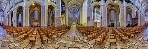 Nave of Notre-Dame Cathedral, Chartres (France) 360 Panorama | 360Cities