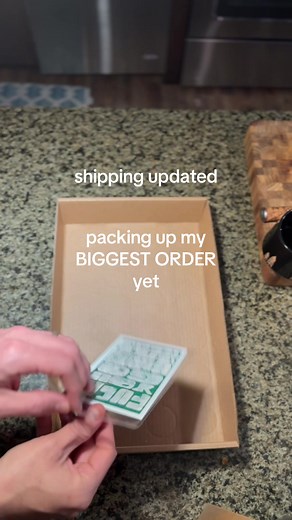 BIG update I finally added USPS tracked shipping labels, tracking numbers, the whole thing. If you’re anything like me and refresh tracking pages way too much, I got you. Honestly feels like I’m running a real business now To celebrate, I’m doing a couple giveaways this week. What would you rather win stickers or art? Comment below Go Birds