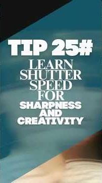 Tip 25# take SHARPER CREATIVE PHOTOS WITH this simple RULE #photography #betterphotography #tips