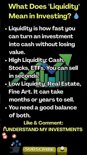 What Does Liquidity Mean in Investing — The Key to Smart Money Decisions