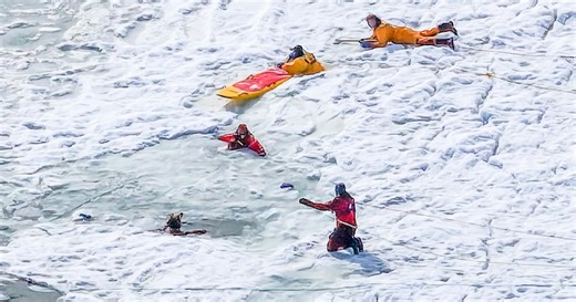 Woman killed, husband still missing after couple fell through ice on Cape Cod