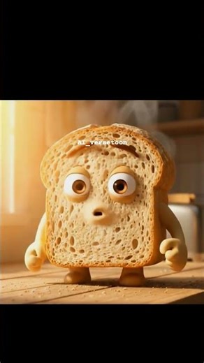 Talking bread 🍞🤣 #ai #shortsfeed #shorts #viral #anime