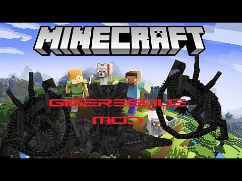 Gigeresque Mod - Minecraft Mod Showcase