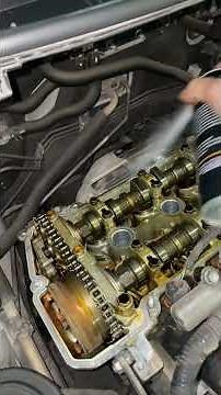 เปลี่ยนประเก็นฝาครอบวาล์ววีออส 1nz #automobile #machanical #vios #1nz