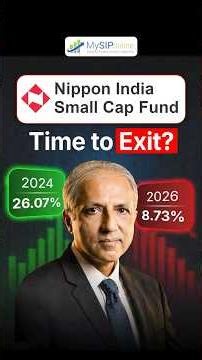Nippon India Small Cap Fund Review | What Went Wrong in 2026 | Time To Exit?