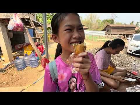 The atmosphere before entering the recording studio at Ban Nawang Noi.