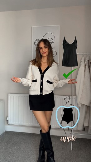 96 reactions | Apple-shaped girlies, read this when it comes to TOPS...