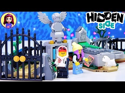 Lego Graveyard Mystery - Hidden Side with Augmented Reality App Gameplay