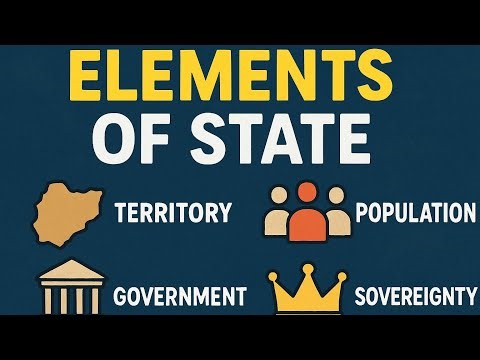 What is a state and what are four elements of the state