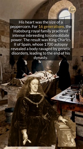 Generations of inbreeding created a king so frail his death sparked a European war. #history #didyouknow | Uncover This