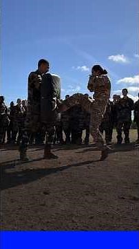 The first national service volunteers have begun their training