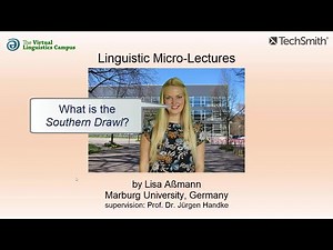 VAR_028 - Linguistic Micro-Lectures: The Southern Drawl