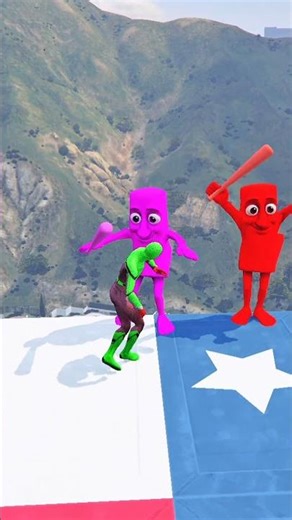 GTA 5 Epic Water Ragdolls Spiderman Jump/Fails/Ep 07 #shorts #gta5 #trendinggame #foryou #ragdolls