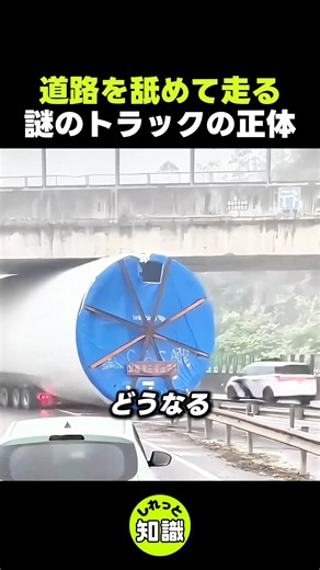 道路を舐めて走る低床トラックの正体